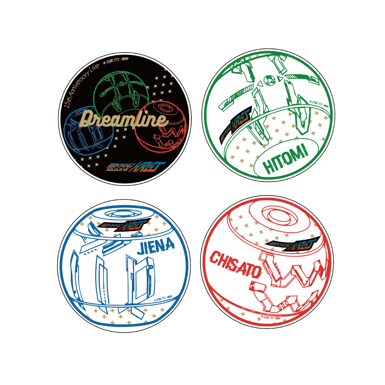 Dream line アクリルコースター
